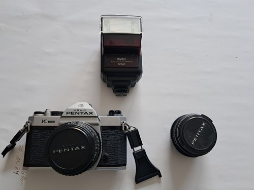 Asahi pentax k1000 smc - asahi, +